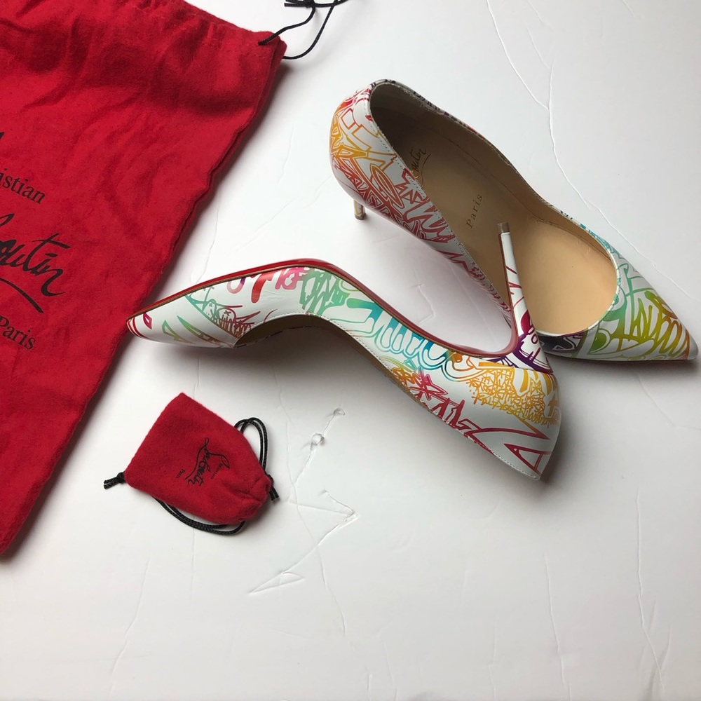 Christian Louboutin Pigalle 85 multi color